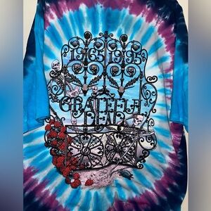 vintage 2001 Grateful Dead  P.Maquire 30th Anniversary TyeDye Tee